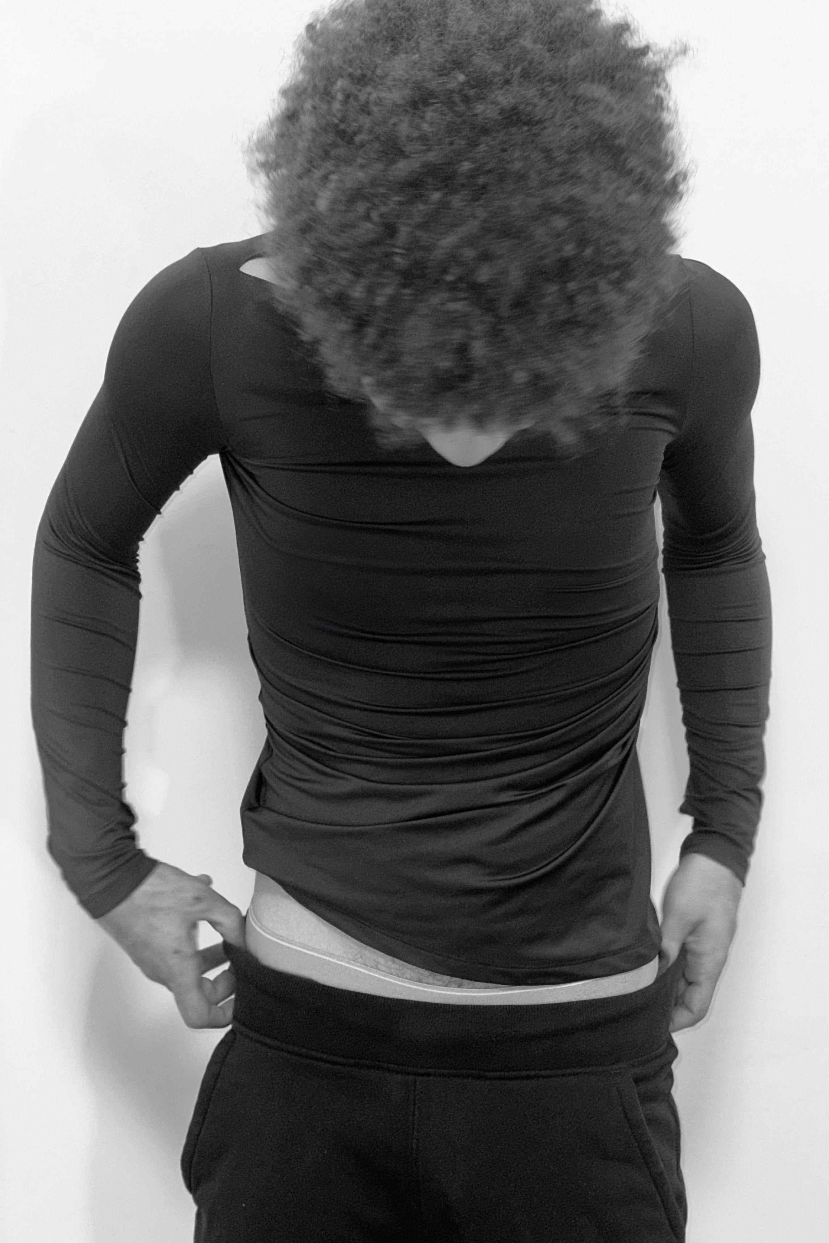 ASYMMETRICAL RECYCLED-POLY BASE LAYER