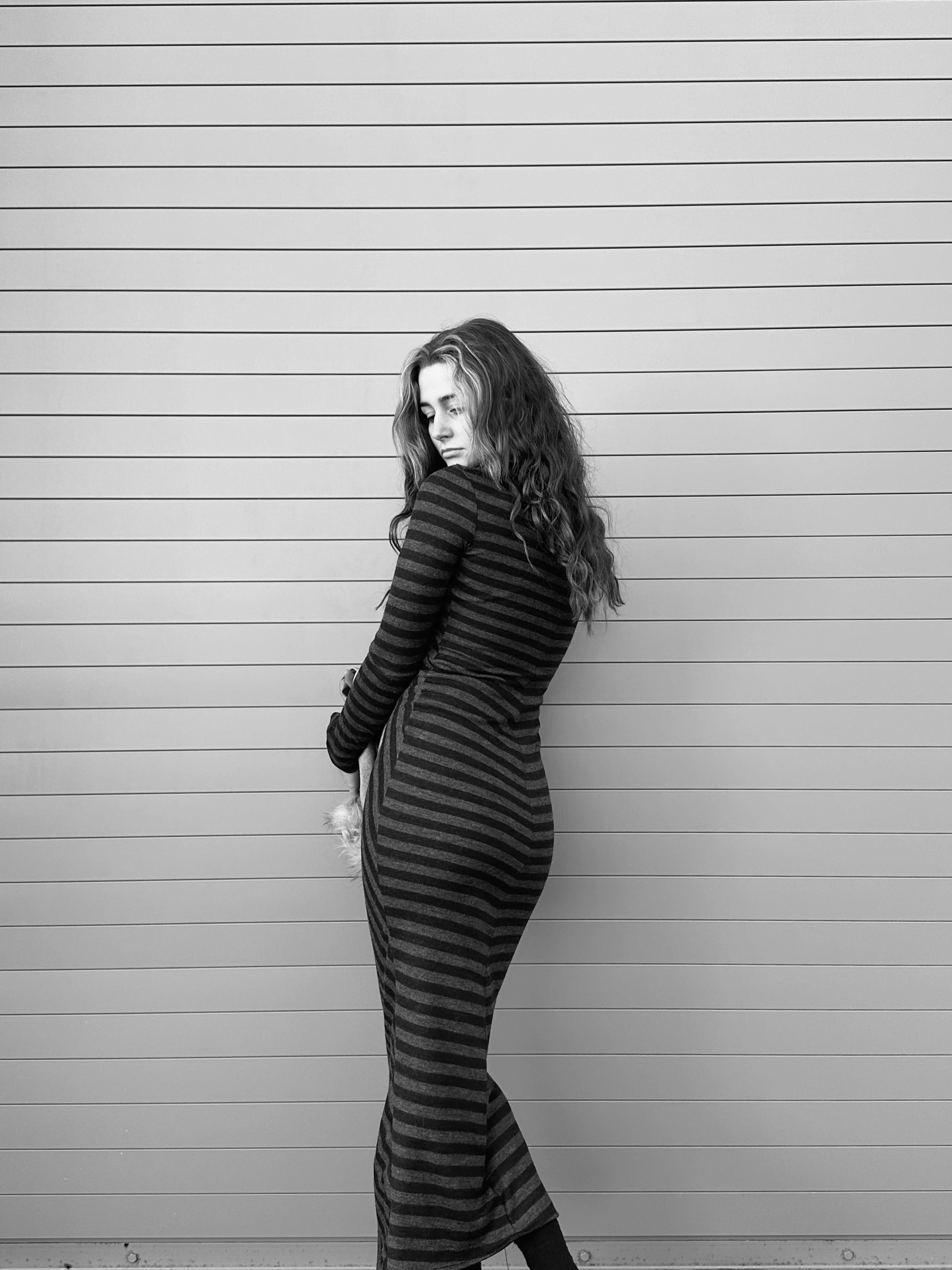 "VERTIGO" ASYMMETRICAL MAXI