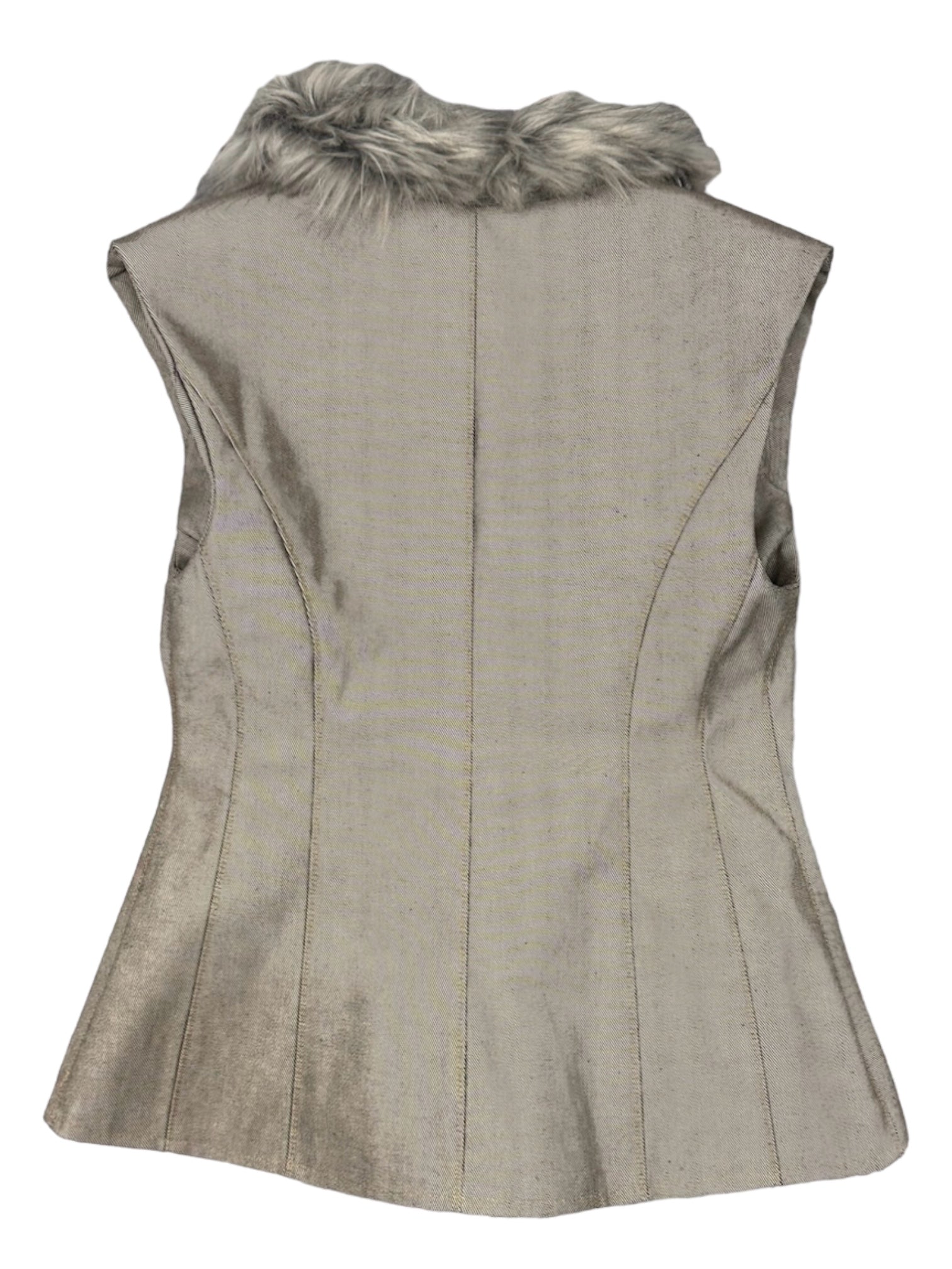 TAILORED DENIM VEST