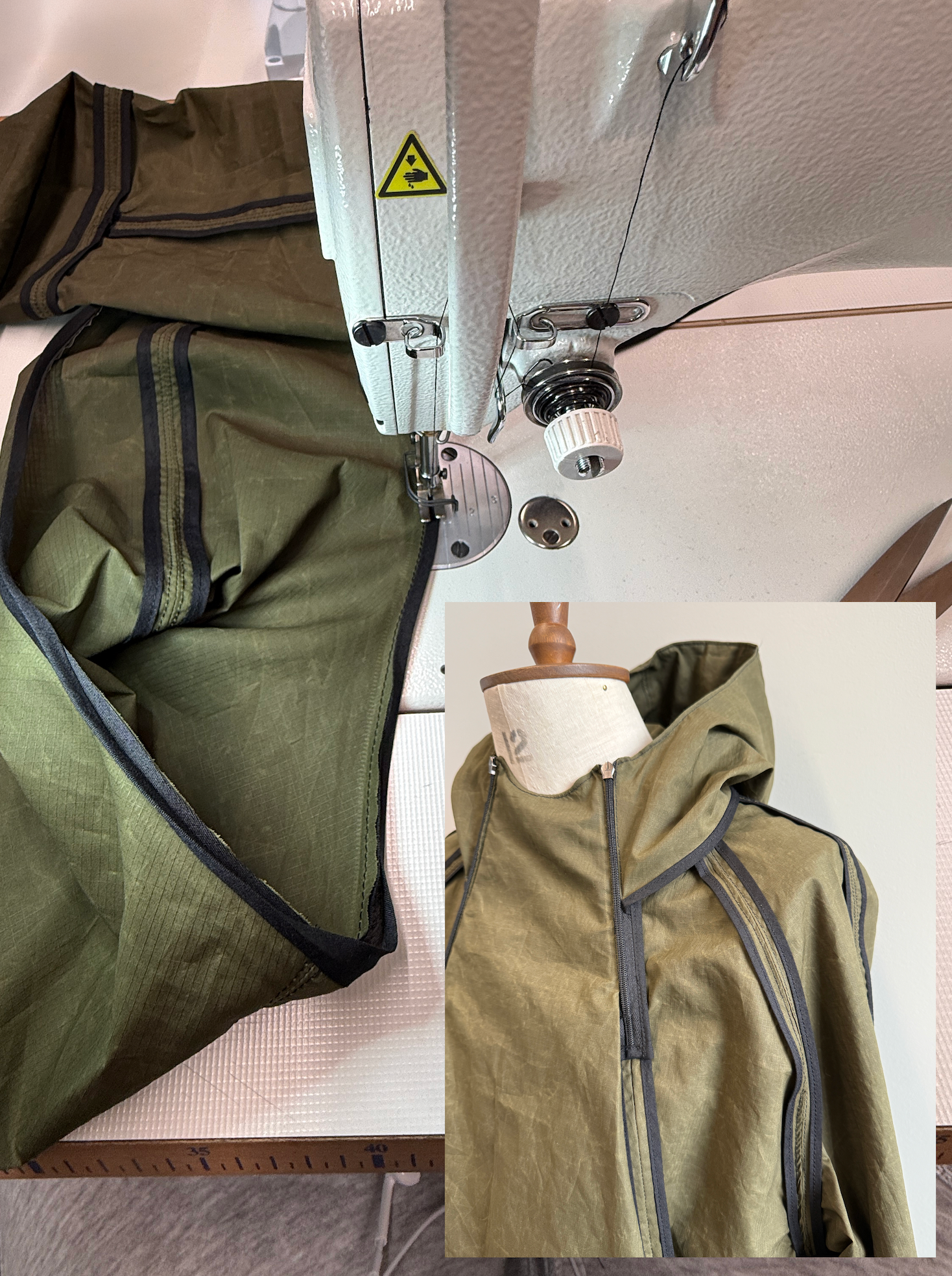 MICRO RIPSTOP DRY-WAX ANORAK